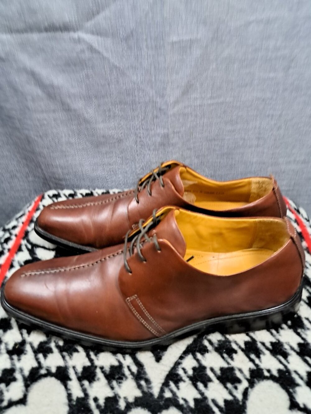 Cole Haan Men Sz 11.5 M Cap Toe Oxford Leather Dress Shoes